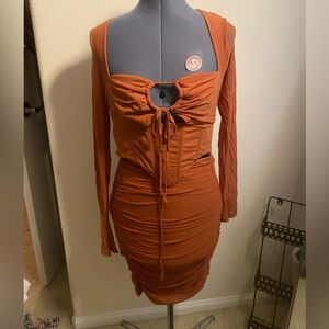 Corset Cut Out Dress